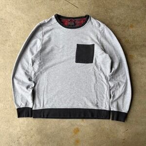 2000s pendleton pocket crewneck